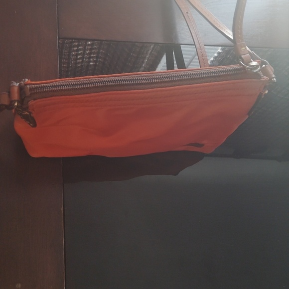 Dooney & Bourke Orange Purse Crossbody - Picture 16 of 16